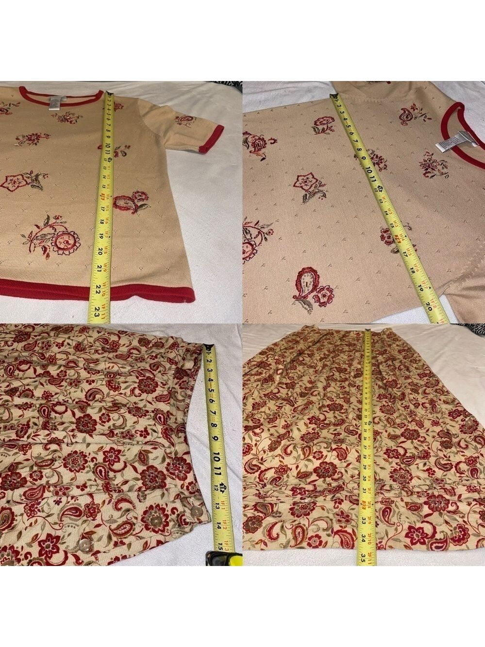 Vintage Napa Valley Cottagecore Two-Piece Set – Size Medium - Picture 16 of 16